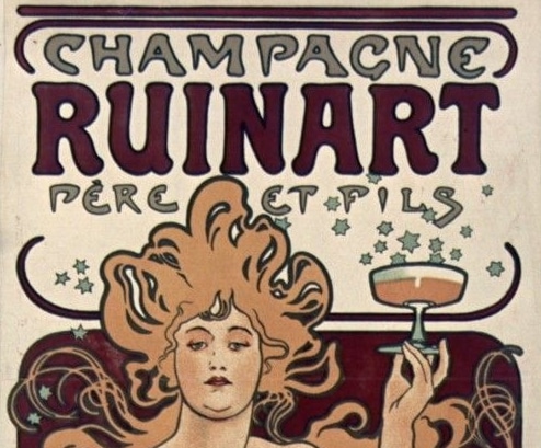 affiche ruinart 2 paris